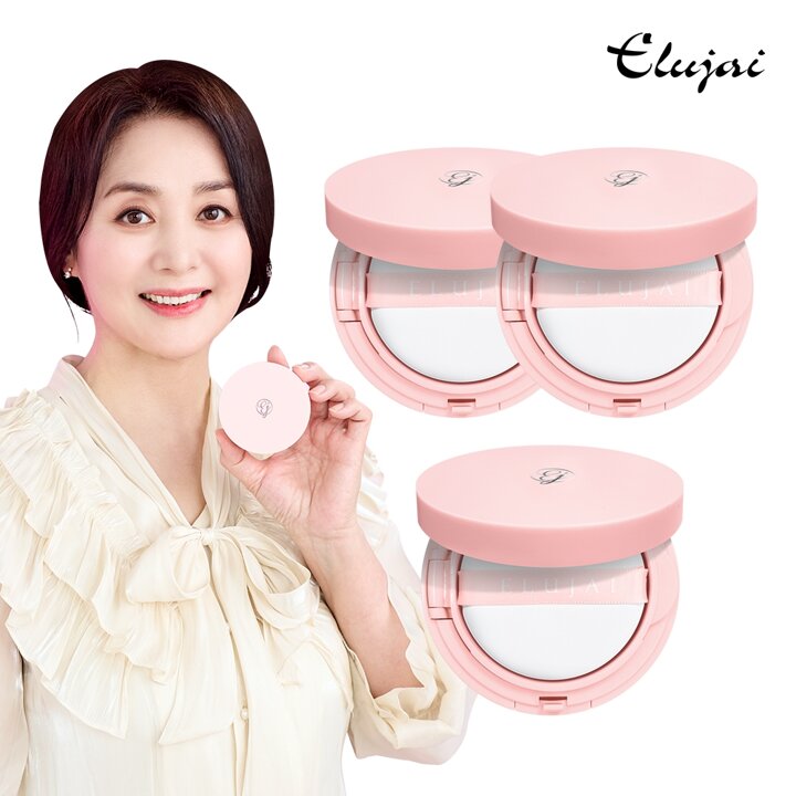 [S]엘루자이 콜라겐 쿠션 15g 3종 SPF50+ 선쿠션 파데프리