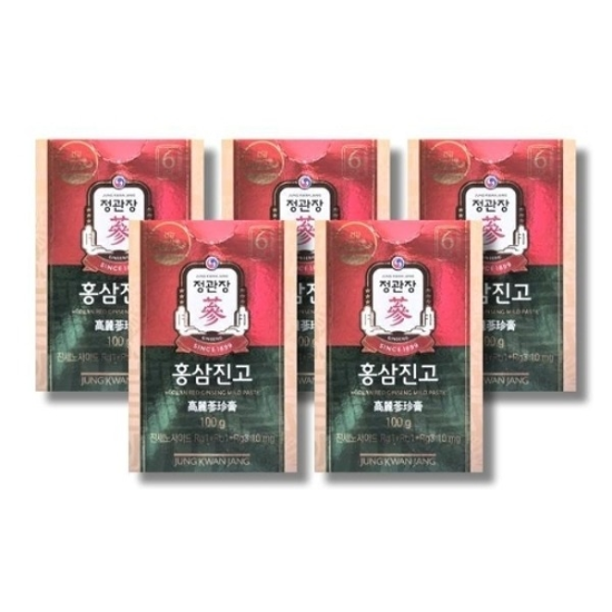 정관장 홍삼진고 100g 5박스   쇼핑백 /wb24309365673957