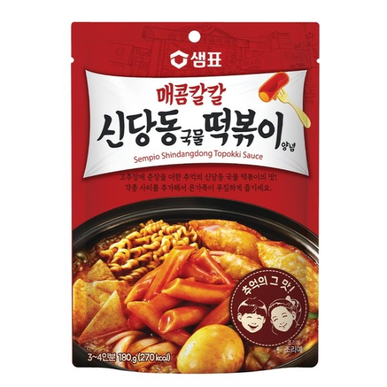 (신세계의정부점)매콤칼칼 신당동 국물떡볶이양념 180g