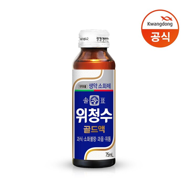 [G] 솔표 위청수 골드액 75ml 10병