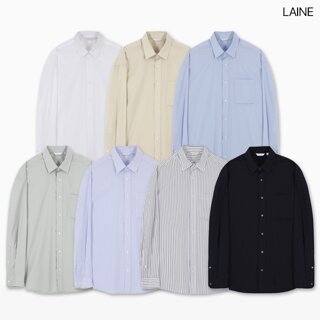 레인 논아이론 오버셔츠 7종 택1