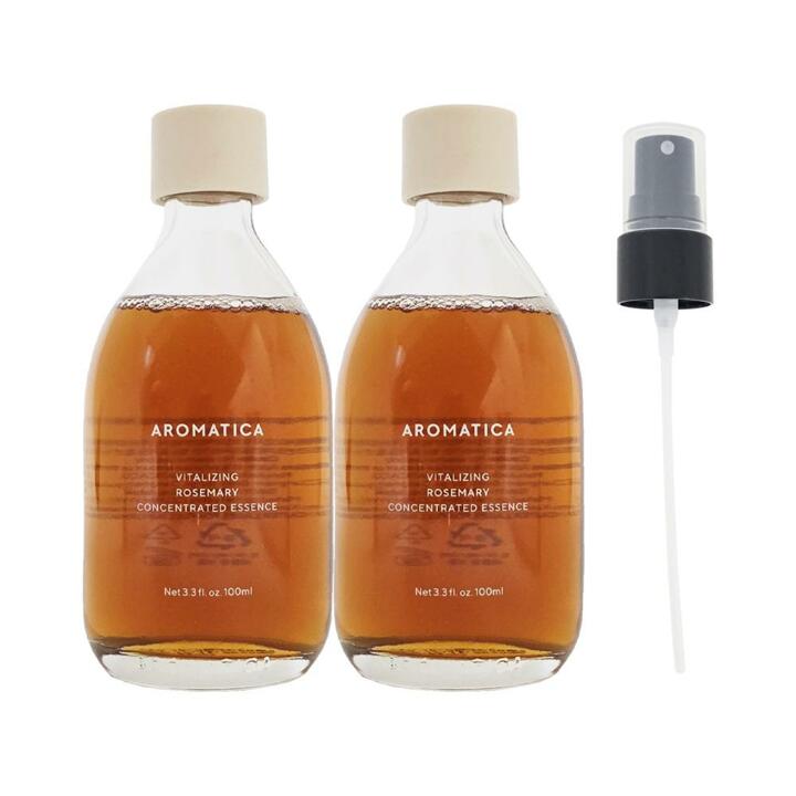 아로마티카 로즈마리 컨센트레이티드 에센스 100ml 2개+펌프