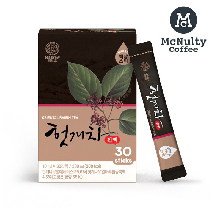 맥널티 티브루 헛개차 진액 액상스틱 2박스