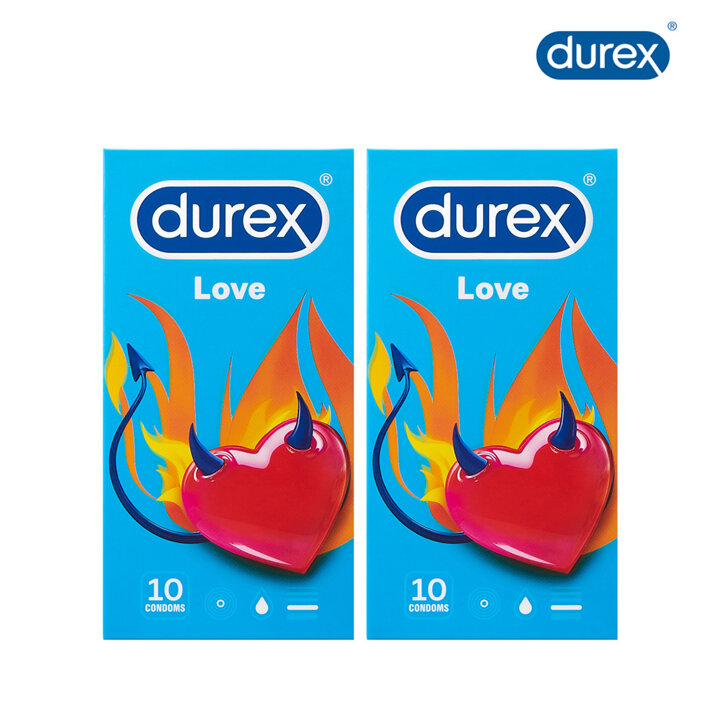 듀렉스 뉴 러브 콘돔 10P x2개 콘돔 Durex 듀렉스 콘돔 듀랙스 일반형 