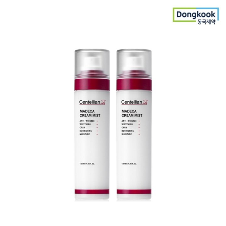 센텔리안24 마데카 크림 미스트 120ml 2개 병풀추출물 TECA 진정 광채 보습
