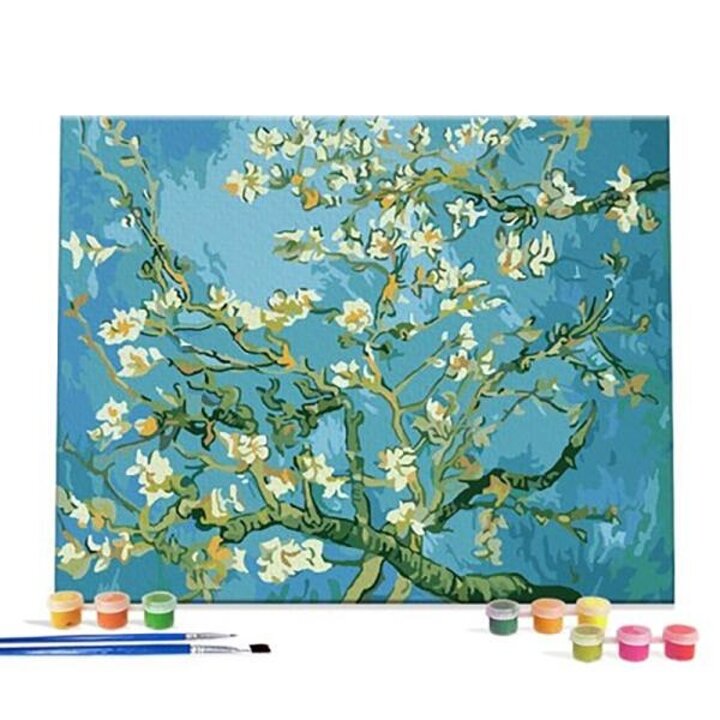 아트박스/아이러브페인팅 DIY 명화 그림그리기 세트 고흐 아몬드나무 40x50