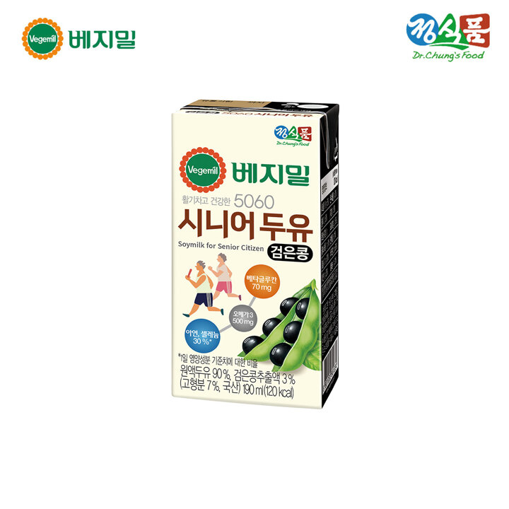베지밀 5060시니어두유 190mlx24팩