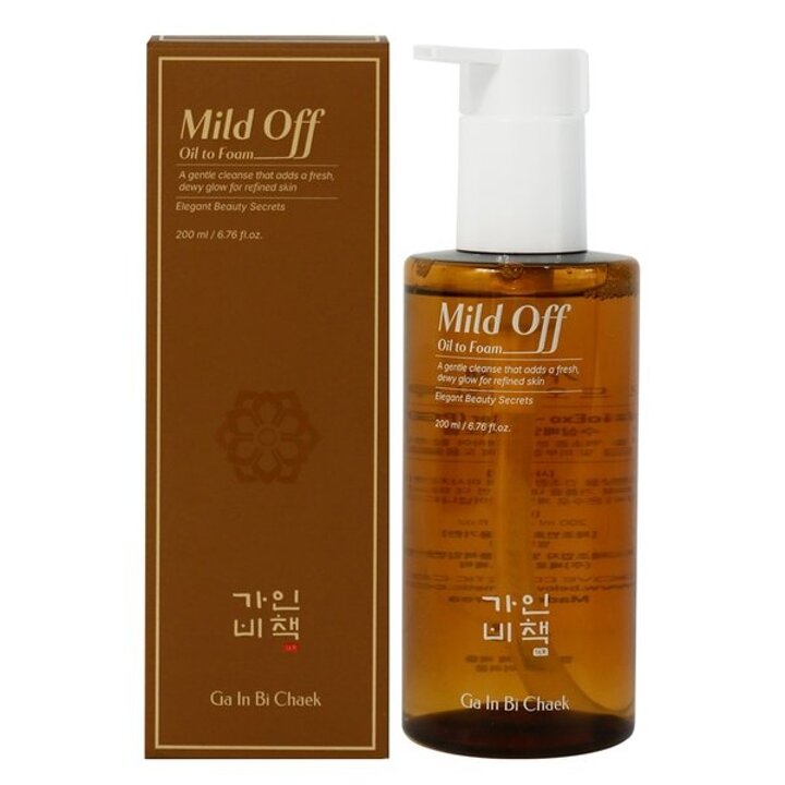가인비책 마일드 오프 오일 투 폼 200ml /클렌징오일 폼클렌징