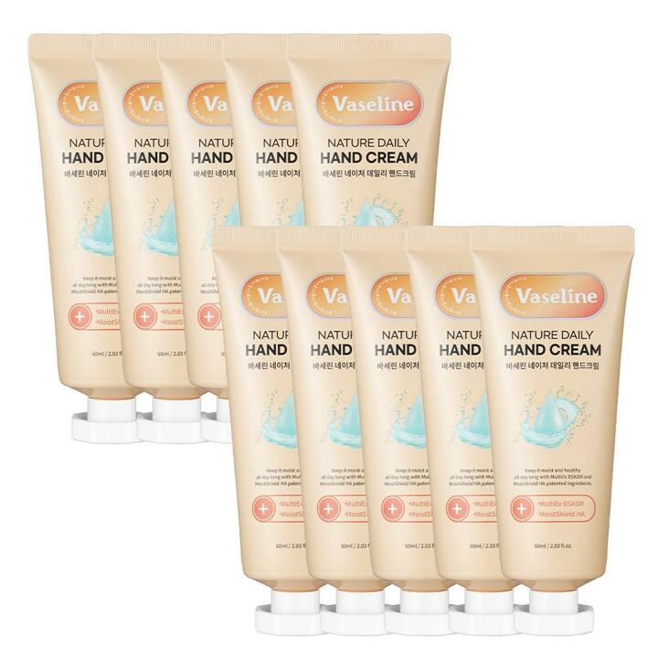 바세린 고보습 데일리 핸드크림 60ml 10개