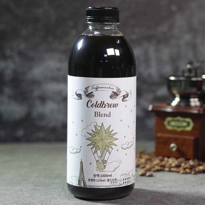 [커피노키오]콜드브루 더치커피 블랜딩 원액 1,000ml x 2병