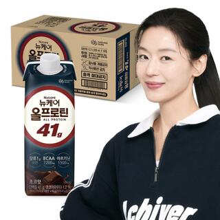 [대상웰라이프] 뉴케어 올프로틴 41g 초코맛 (350mlx18팩), 1박스