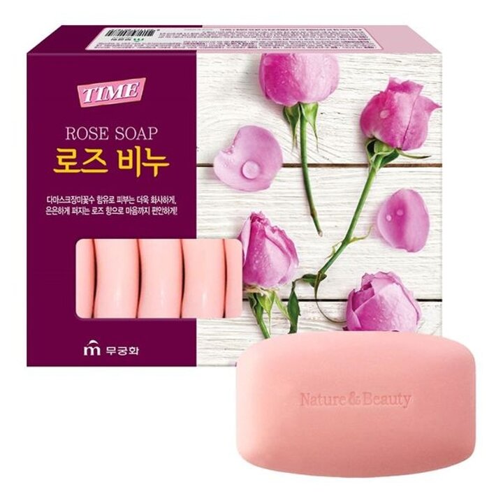 무궁화 타임 로즈 비누(90gX16개입)