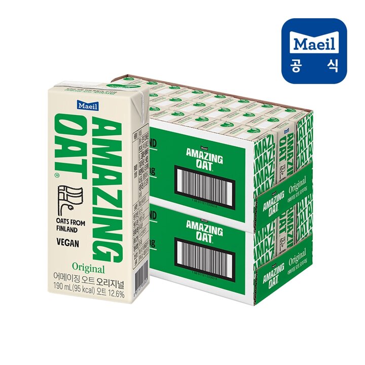 매일 어메이징 오트 오리지널 190ml 48팩/두유/음료/음료수