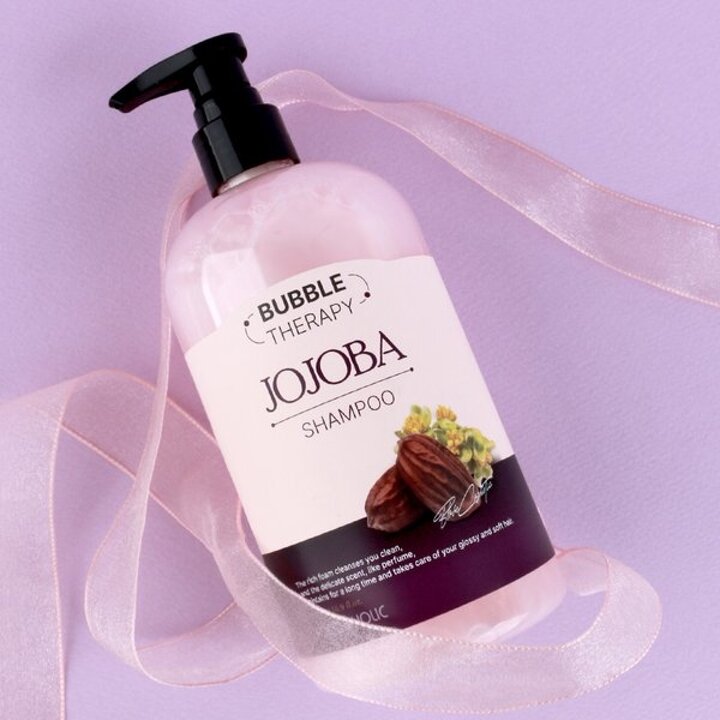 푸드어홀릭 버블 테라피 호호바 샴푸 500ml