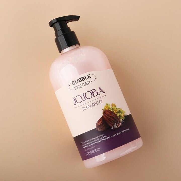 푸드어홀릭 버블 테라피 호호바 샴푸 500ml