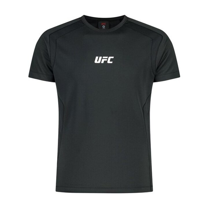(신세계김해점)UFC 블레이즈+ 머슬핏 반팔 티셔츠 블랙 U4SSV2107BK