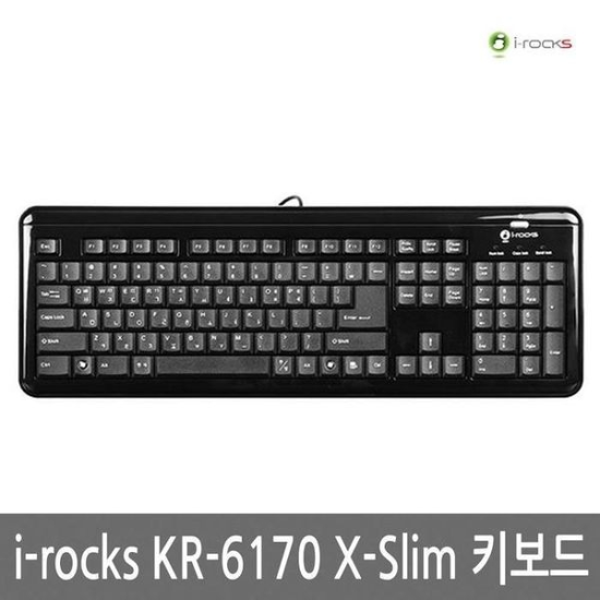 [하프클럽/셀러허브 가전]유선키보드 i rocks X Slim 키보드 KR 6170