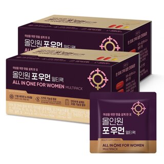 [대상웰라이프] 올인원 포 우먼 멀티팩 (총 14포) 2박스