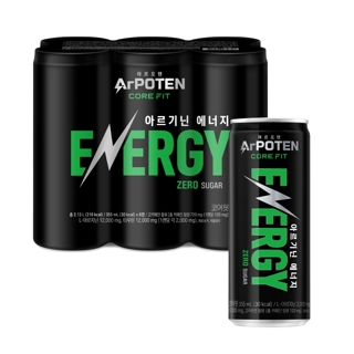 [대상웰라이프] 아르포텐(ArPOTEN) 코어핏 (6입)X1 / 총 6캔