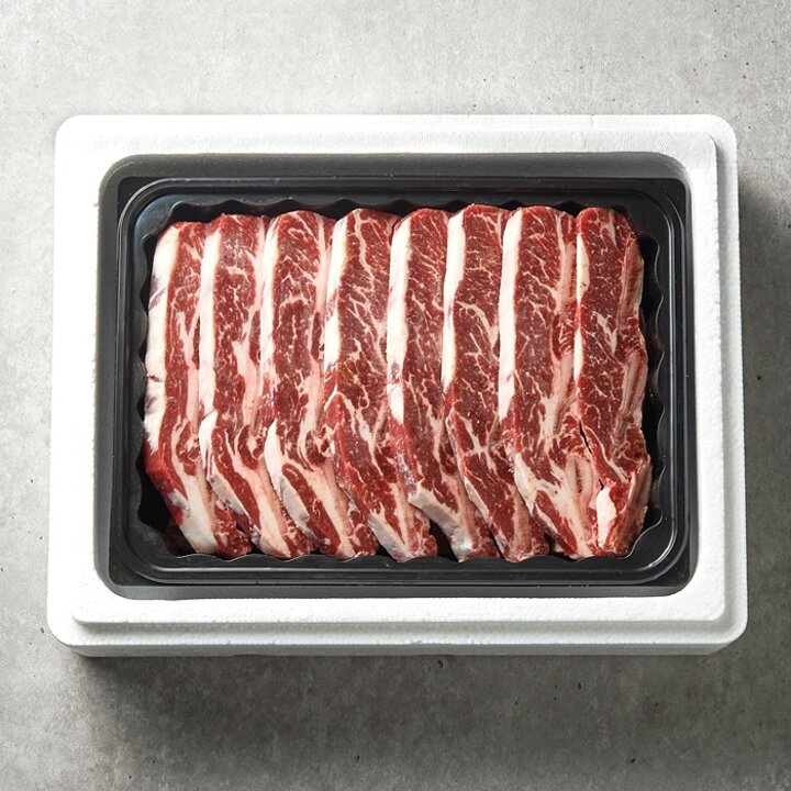 [작심밀도]더드림 미국산 초이스 LA갈비 600g x 3팩 / 1.8kg (선물포장 + 양념소스증정) /설선물세트