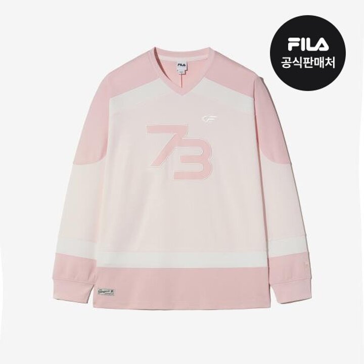 (광주신세계)[휠라 공식] 메쉬 져지 럭비 긴팔티(FS2RLH1102X LPK)