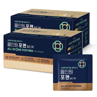 [대상웰라이프] 올인원 포 맨 멀티팩 (총 14포) 2박스