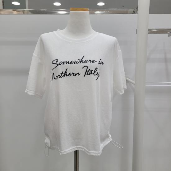 라운드밑셔링 티셔츠 628530YS