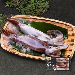 수산대로 국내산 손질 선동 통오징어 총 14미 280g(2미) x 7팩