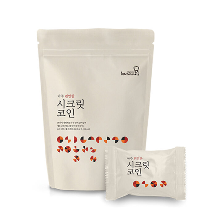 [빅마마] 이혜정의 시크릿 코인 3가지 맛 (총 205알) (편안한맛 145알 + 개운한맛 40알 + 구수한 맛 20알)