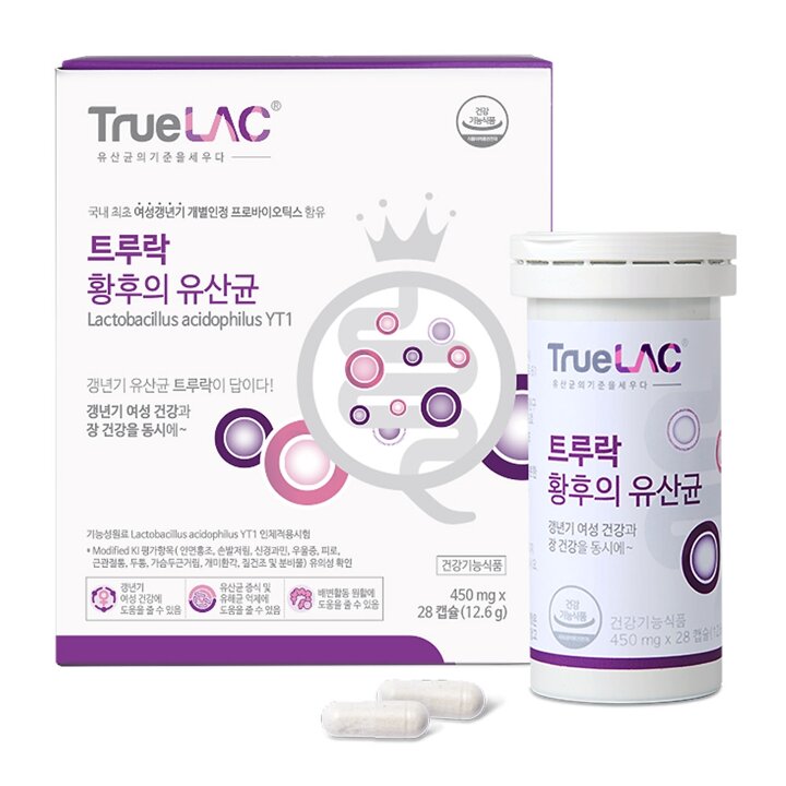 휴럼 트루락 황후의 유산균 4주분 여성 갱년기 YT1