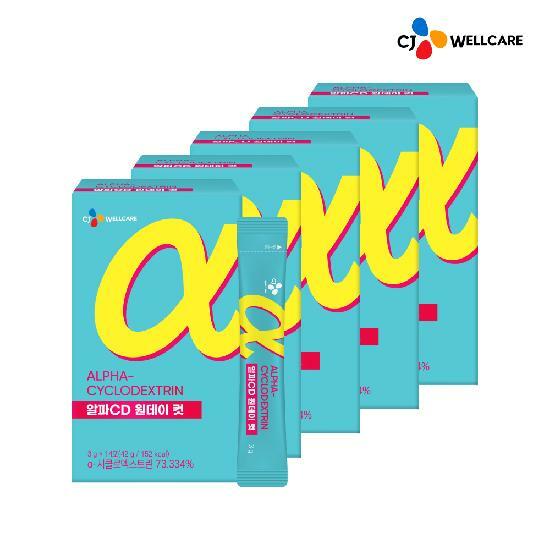 [CJ공식] 알파CD 원데이 컷 14포 5박스
