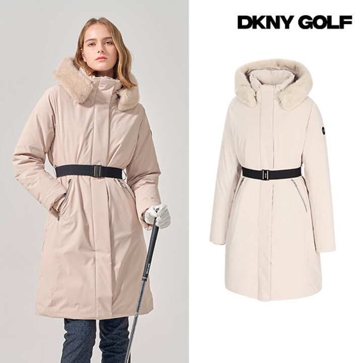 [24년 최신상] DKNY 여성 인퀼팅 다운 코트