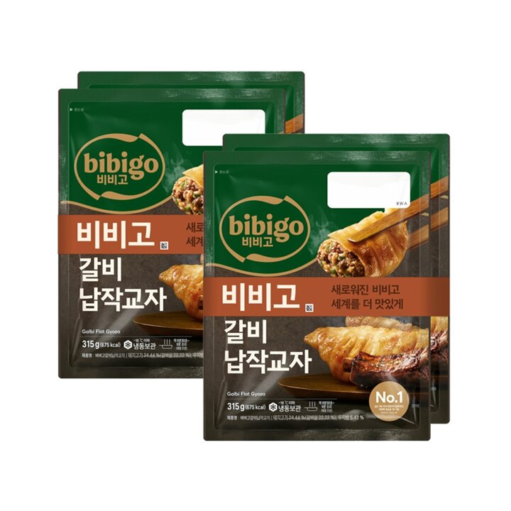 CJ 비비고 갈비납작교자315g x4봉