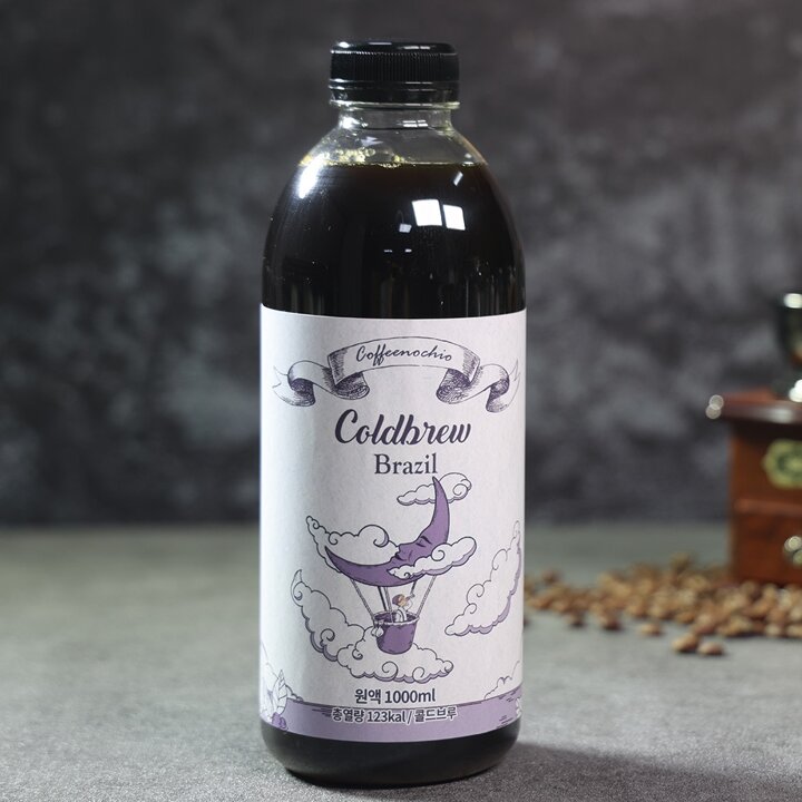 [커피노키오]콜드브루 더치커피 브라질 원액 1,000ml(20-30잔분)