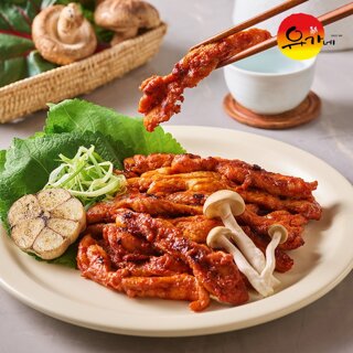 유가네 닭목살 양념구이 300g x 4팩