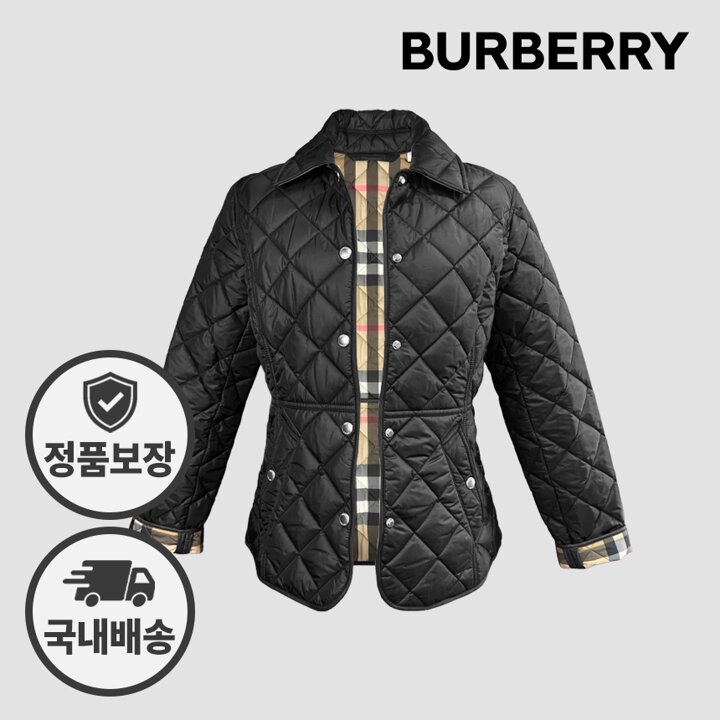 버버리 여성 퀄팅 자켓 81114591 81222791 카트론 CAWTHORNE 누빔