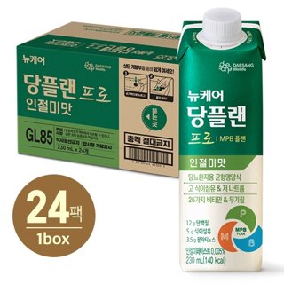 [대상웰라이프]뉴케어 당플랜 프로 인절미맛 (230mlx24팩),1박스