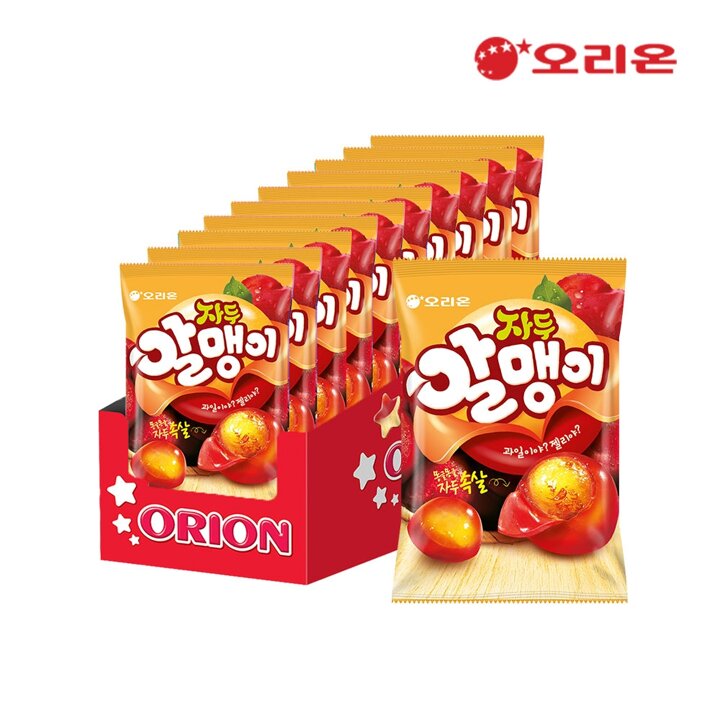 오리온 자두알맹이 1P (67g) x 10개