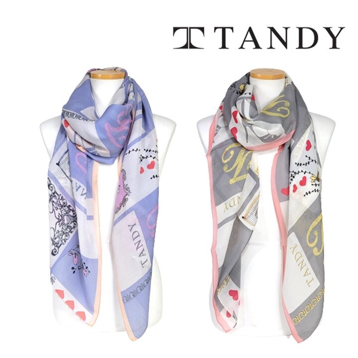 [탠디] TANDY 버드가든 스카프