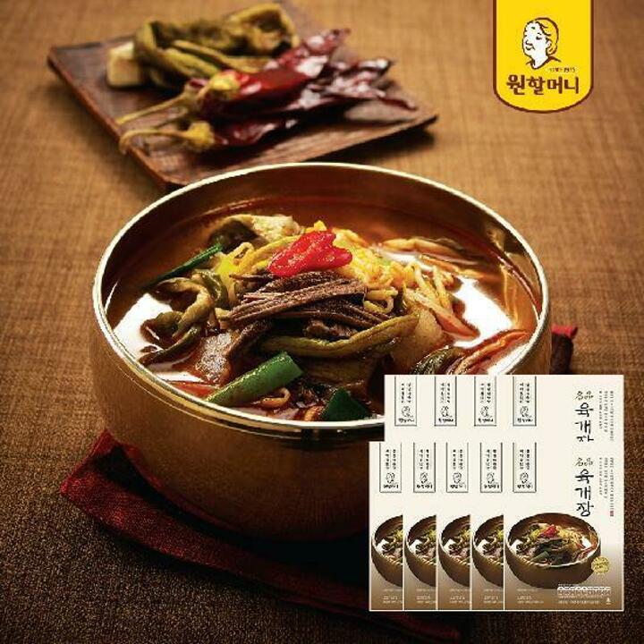 [G]원할머니 명품육개장 600g x 9팩