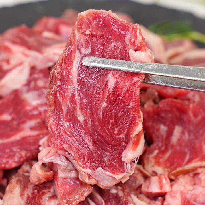 풍부한 육즙팡팡 미국 초이스등급 특수부위 안심 소고기 구이 200g