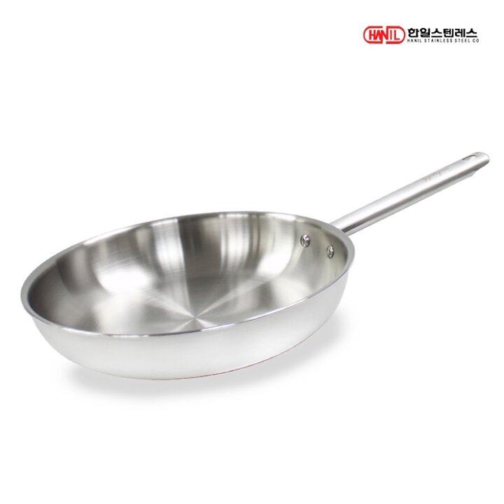 한일스텐레스 제피로스 통5중 인덕션가능 스텐후라이팬 28cm