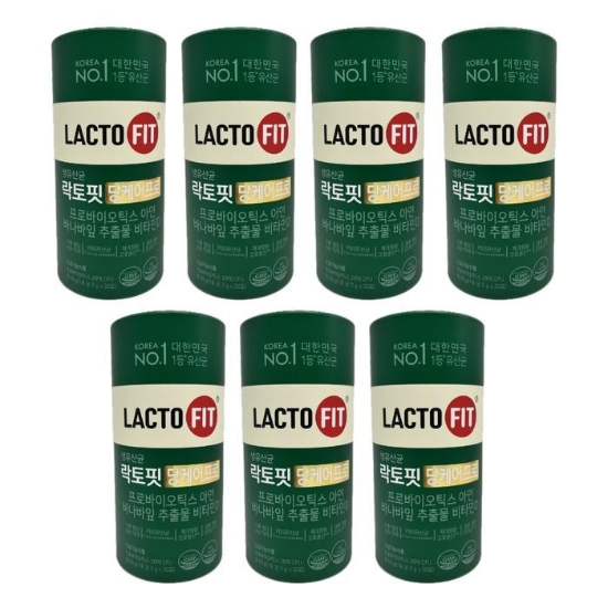 종근당건강 락토핏 당케어프로 생유산균 2g x 30포 x 7박스 -AO-