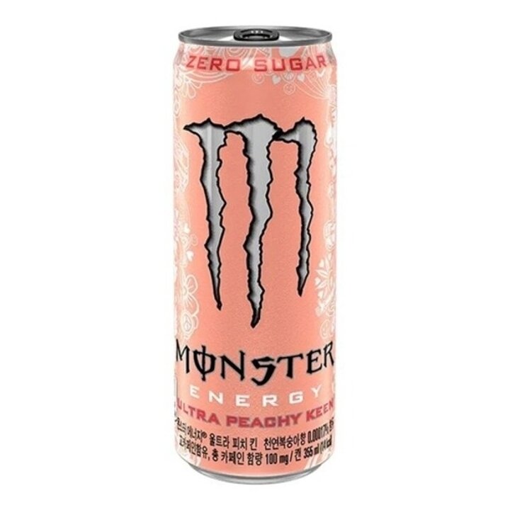 [리미드] 몬스터 에너지 맛있는 피치 킨 355mlx10캔20856491643514