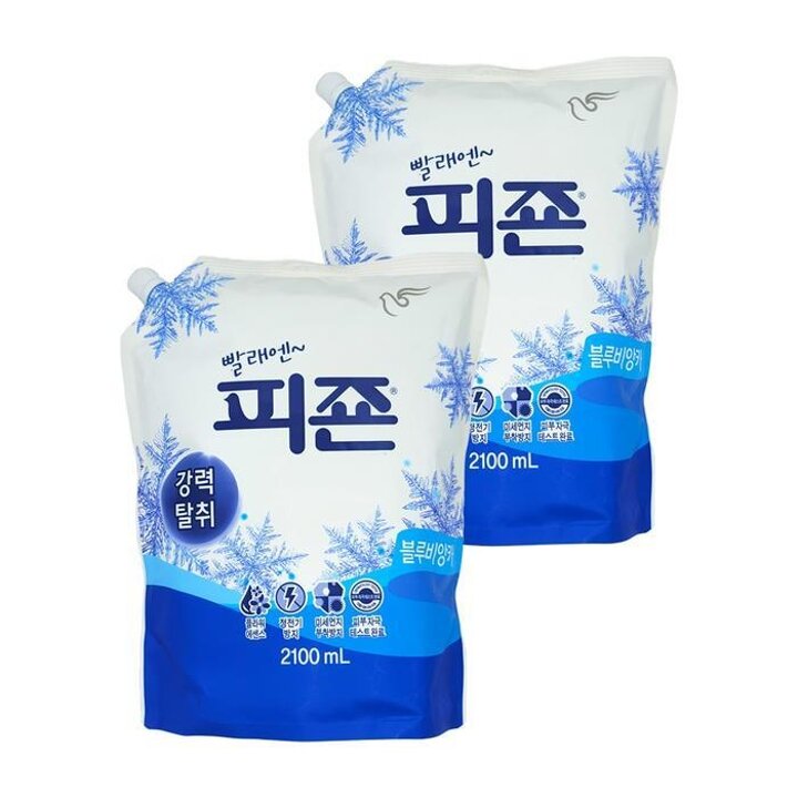 [피죤]섬유유연제옐로미모사2.1Lx2개