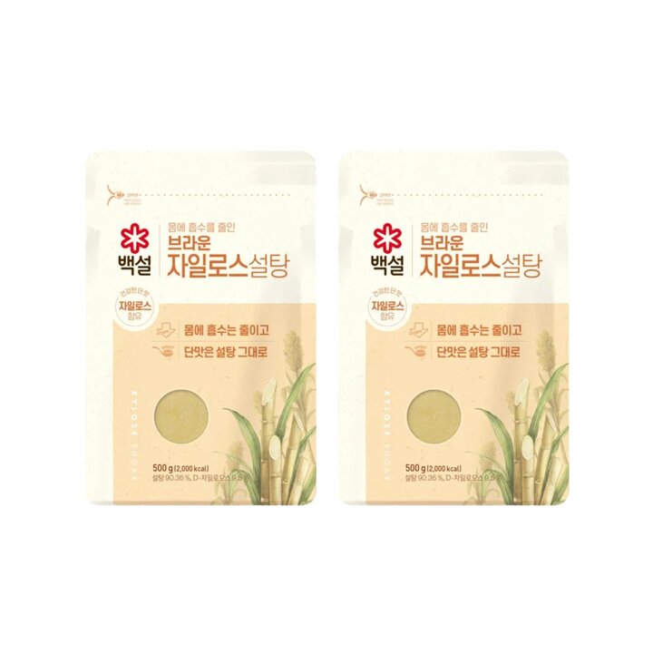 CJ 백설 브라운자일로스설탕 500g x2개