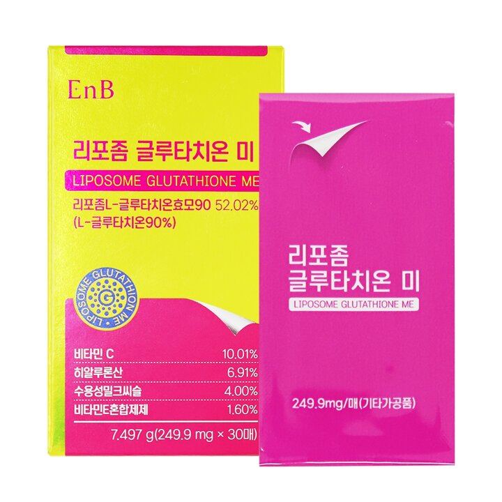 EnB 리포좀 글루타치온 미 (필름) 249.9mg x 30매 x 10개