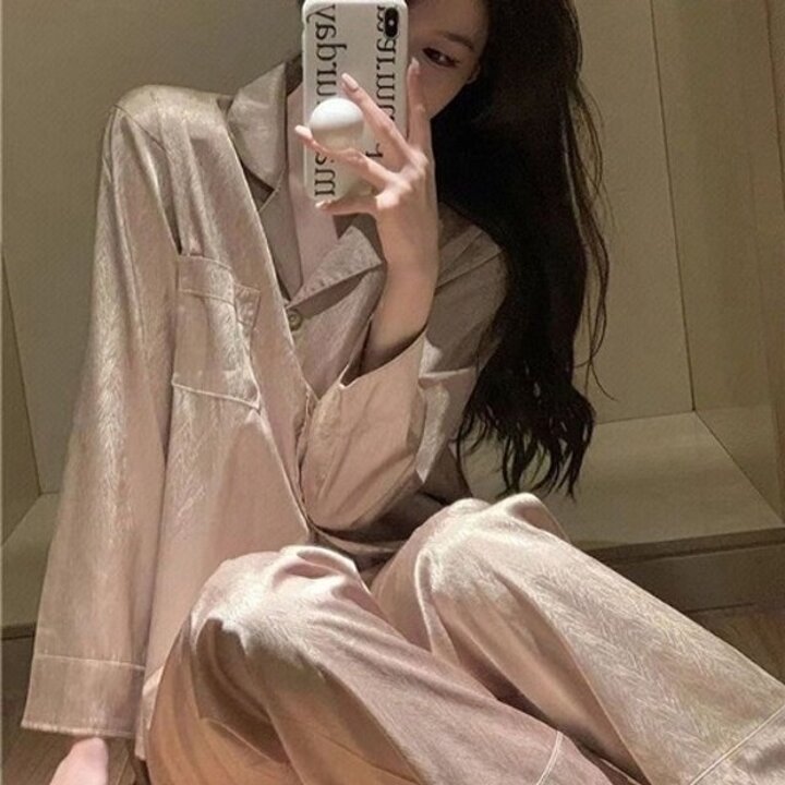 여성잠옷 루즈핏 파자마 홈드레스 여성홈웨어19599209667501