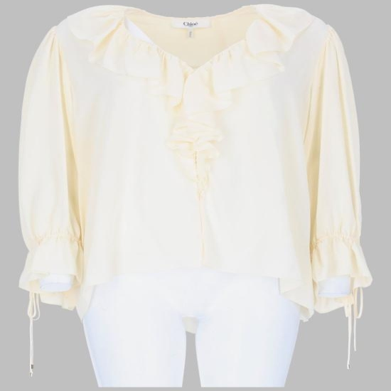 [해외배송] 26FW 끌로에 블라우스 26AHT72005 114 IVORY