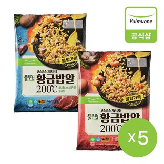 풀무원 황금밥알 2종 5개(새우갈릭,포크스크램블)